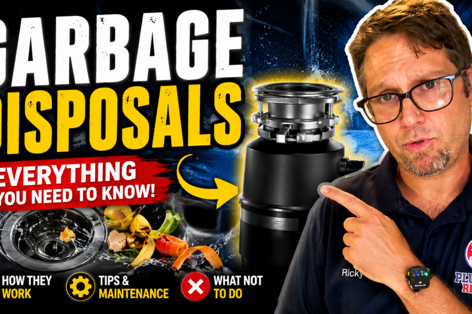 Ricky with Plumber Rescue Discusses common garbage disposal information